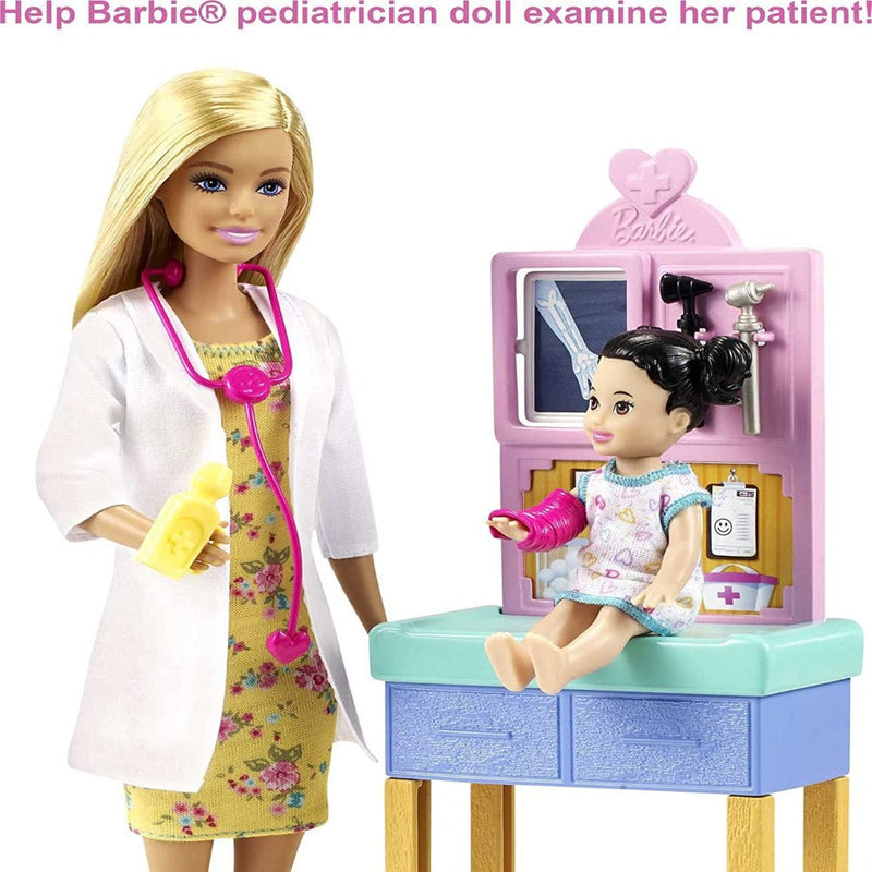 Barbie Pediatrician Doll Playset