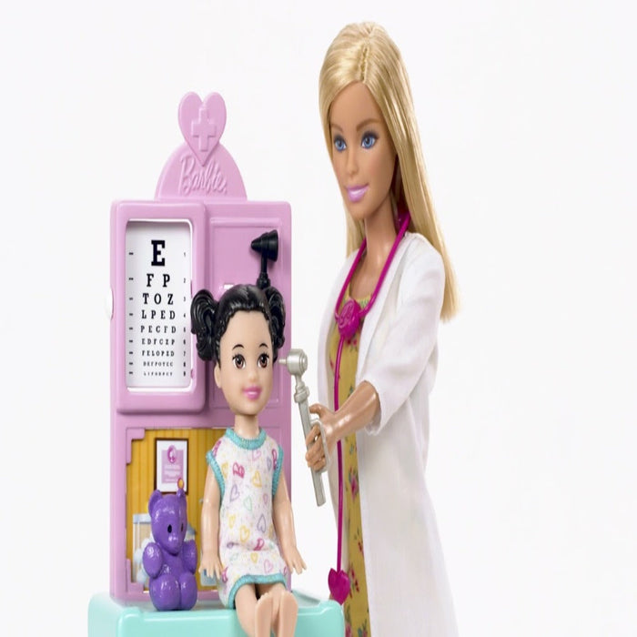 Barbie Pediatrician Doll Playset-Dolls-Barbie-Toycra