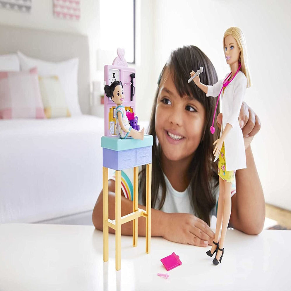 Barbie Pediatrician Doll Playset — Toycra