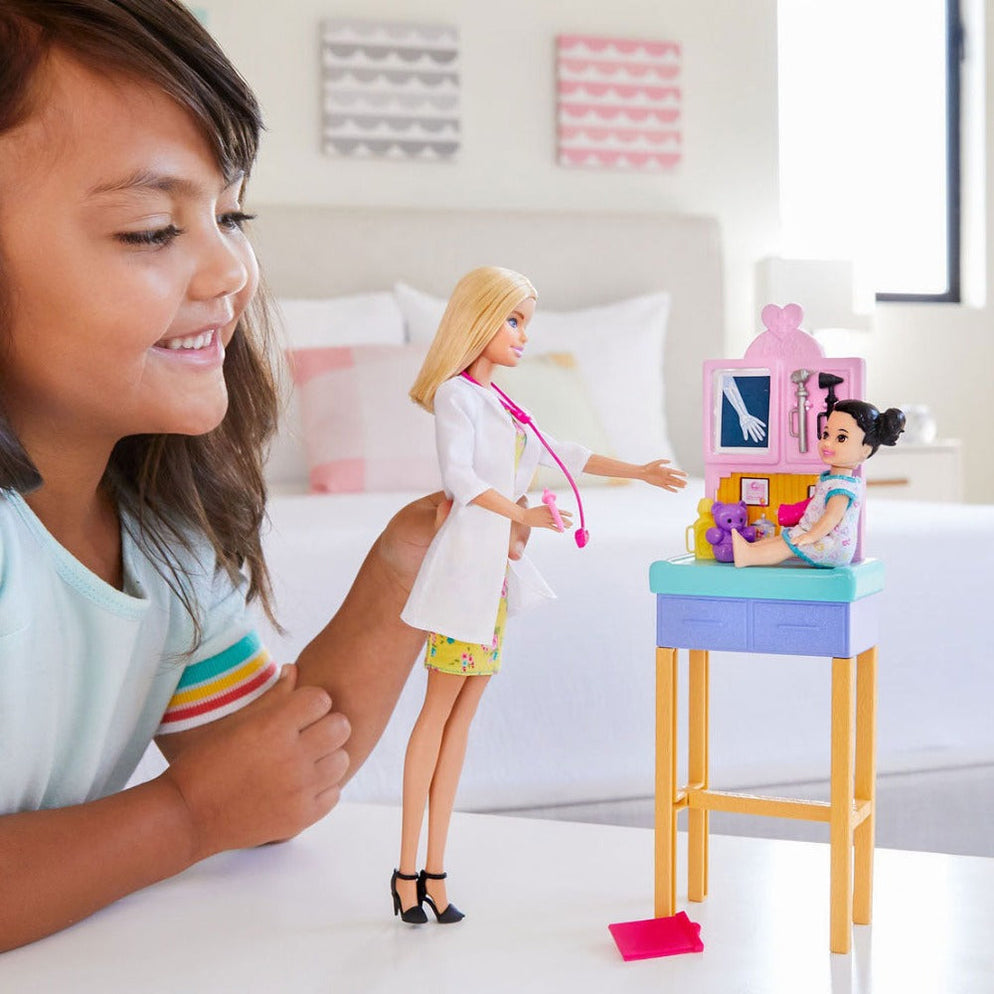 Barbie Pediatrician Doll Playset — Toycra