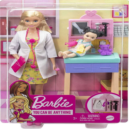 Barbie Pediatrician Doll Playset-Dolls-Barbie-Toycra
