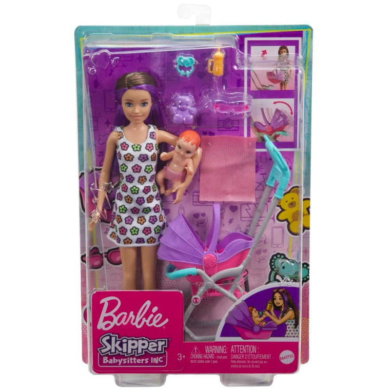 Barbie Skipper Babysitters Inc Playset Doll