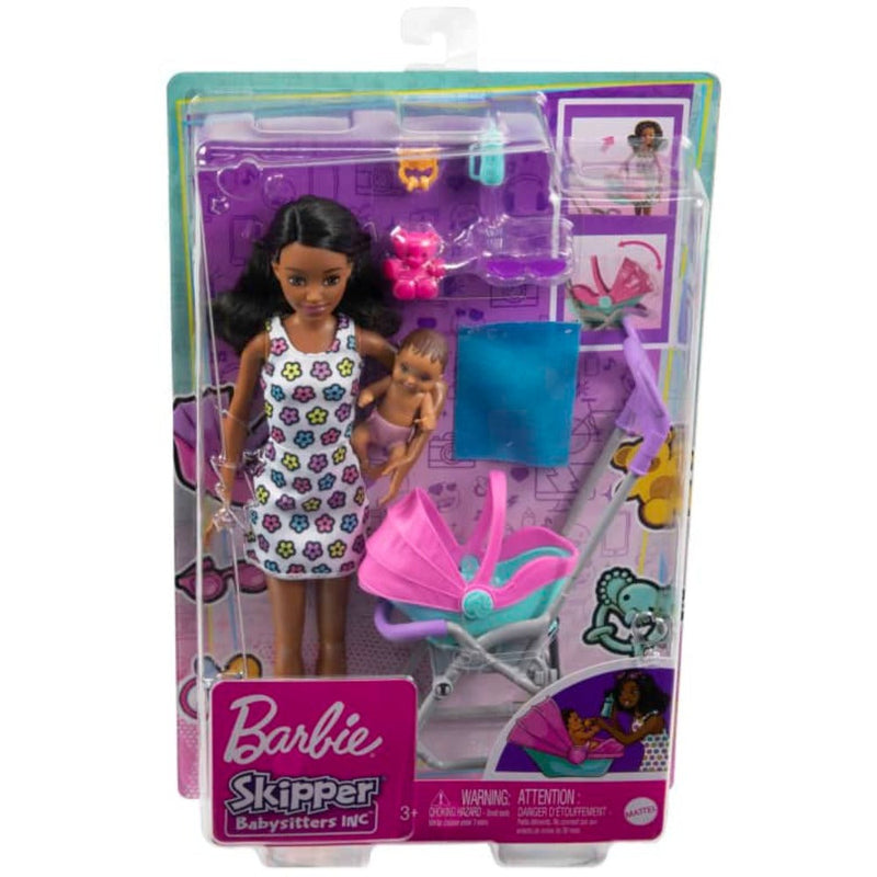 Barbie Skipper Babysitters Inc Playset Doll