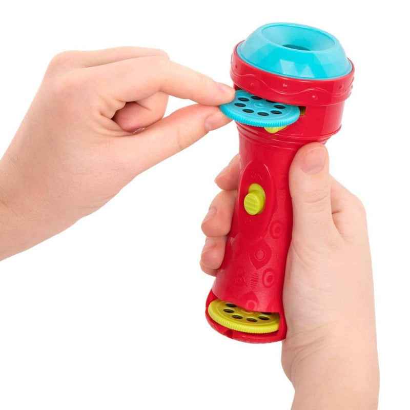 Battat Light Me to The Moon Projector Flashlight