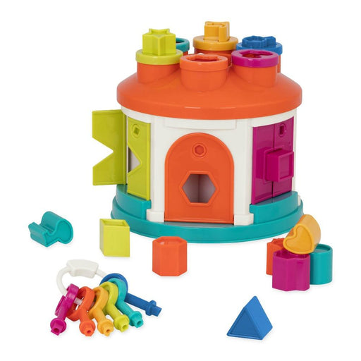 Battat Shape Sorter House-Preschool Toys-Battat-Toycra