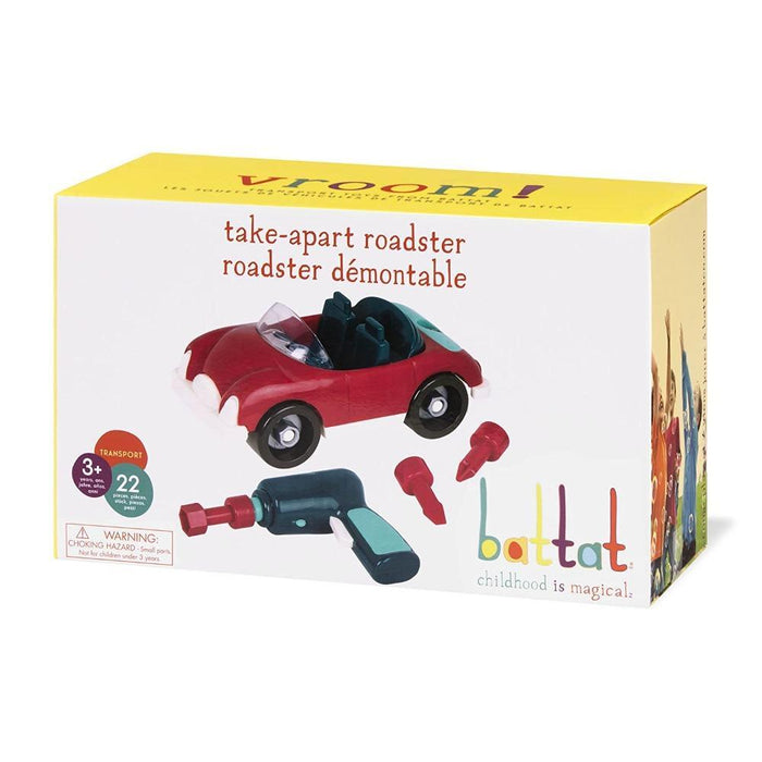 Battat Take-Apart Roadster-Vehicles-Battat-Toycra