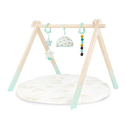 Battat Wooden Baby Play Gym And Mat