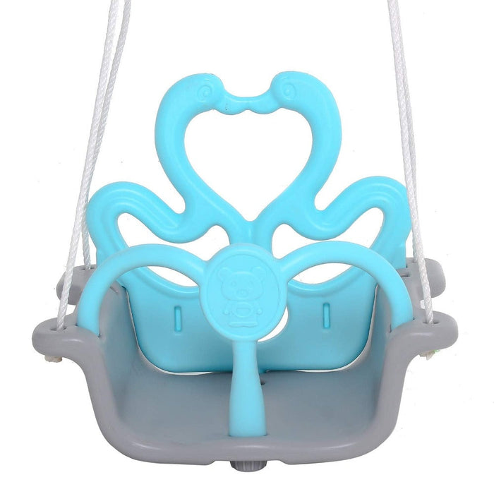 Baybee 3-in-1 Snug Plastic Swing Chair For Kids-Outdoor Toys-Baybee-Toycra