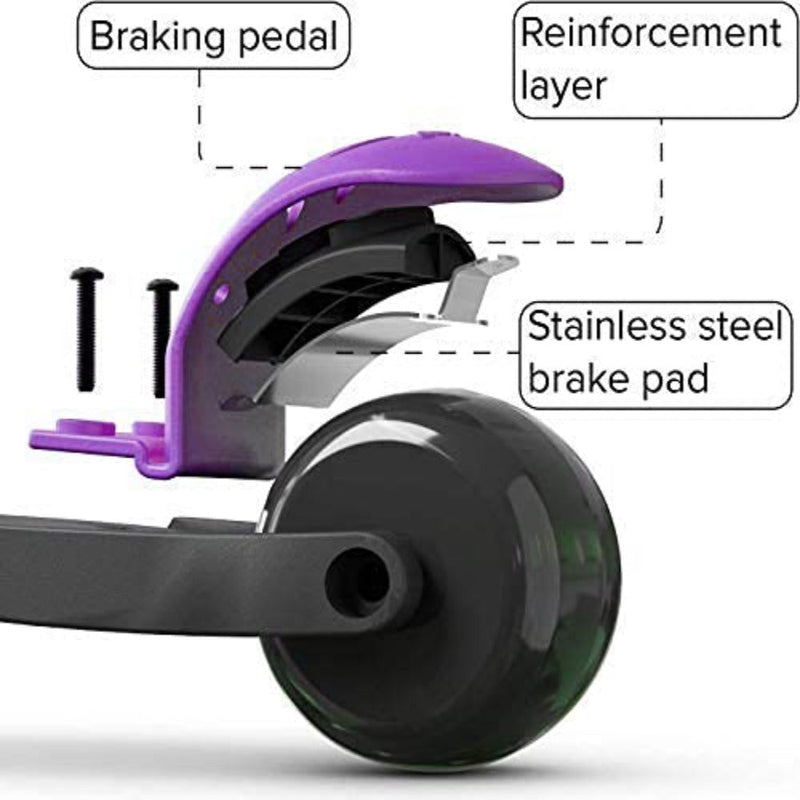 Baybee Alpha Scooter 3 Wheel Kids Scooter- F3
