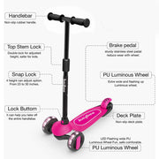 Baybee Alpha Scooter 3 Wheel Kids Scooter- F3