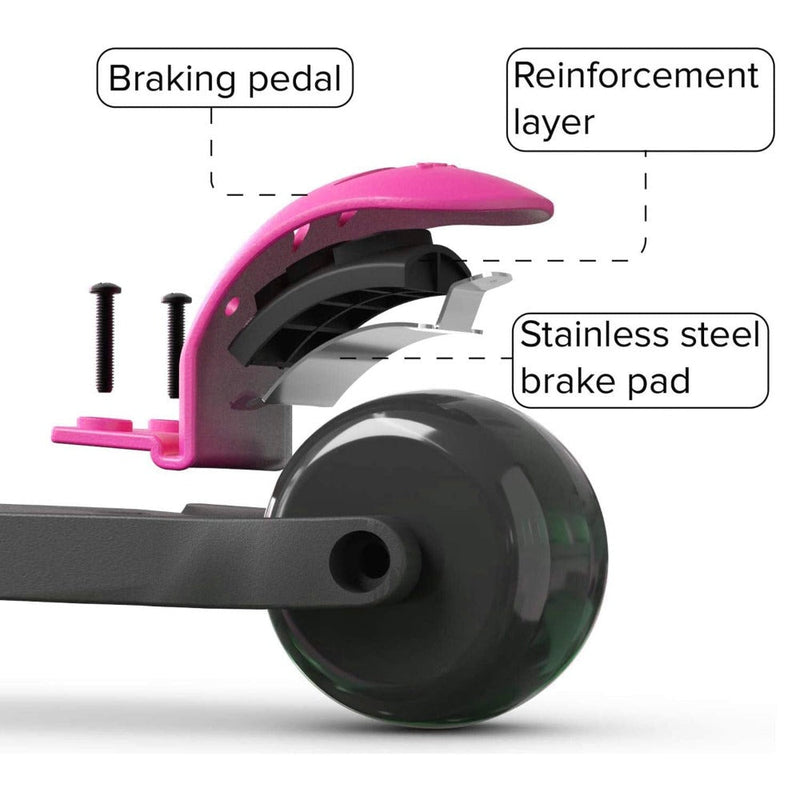 Baybee Alpha Scooter 3 Wheel Kids Scooter- F3