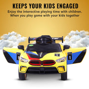 Baybee ‎BC-100 Drift Rechargeable Battery Operated Car for Kids -(Yellow)