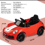 Baybee BC-108 Turbo 911 Rechargeable Battery Operated Ride on Car for kids
