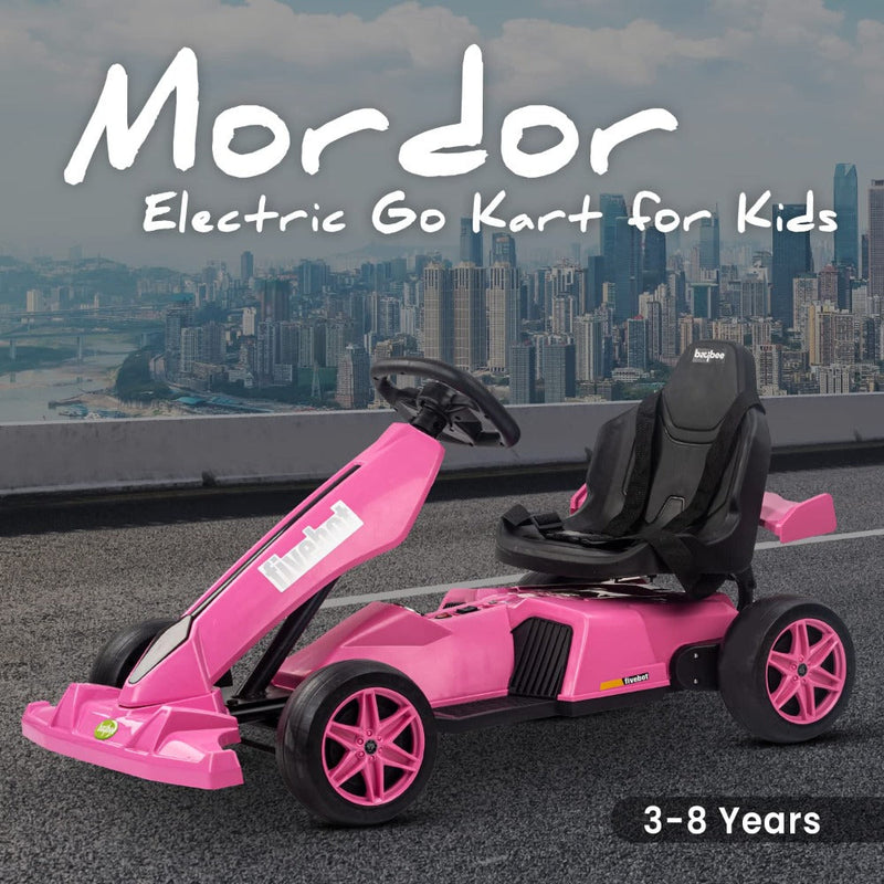 Baybee BC-112 Mordor Electric Go Kart Battery Operated Car for Kids - Pink