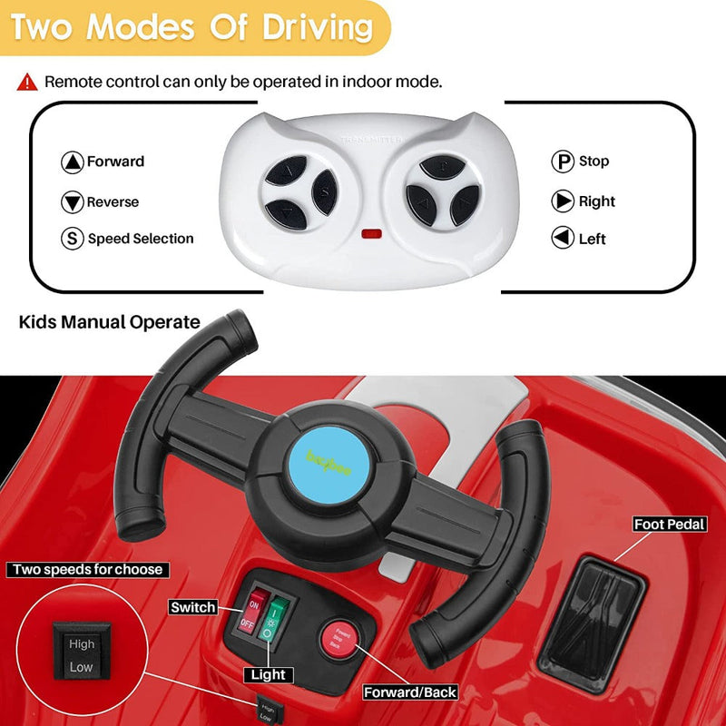 Baybee BC-114 Electric Bumper Car for Kids
