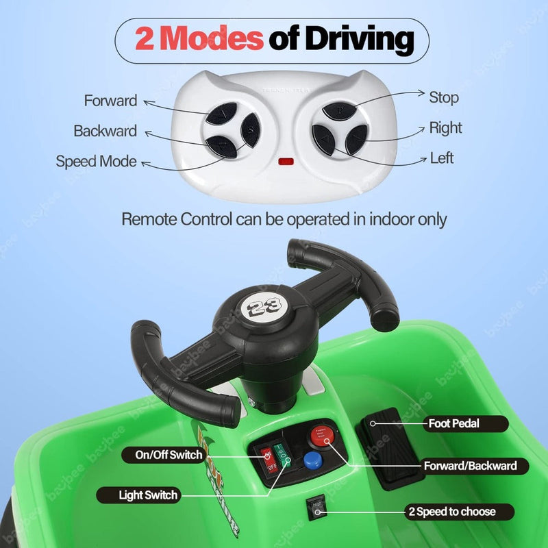 Baybee BC-114 Electric Bumper Car for Kids