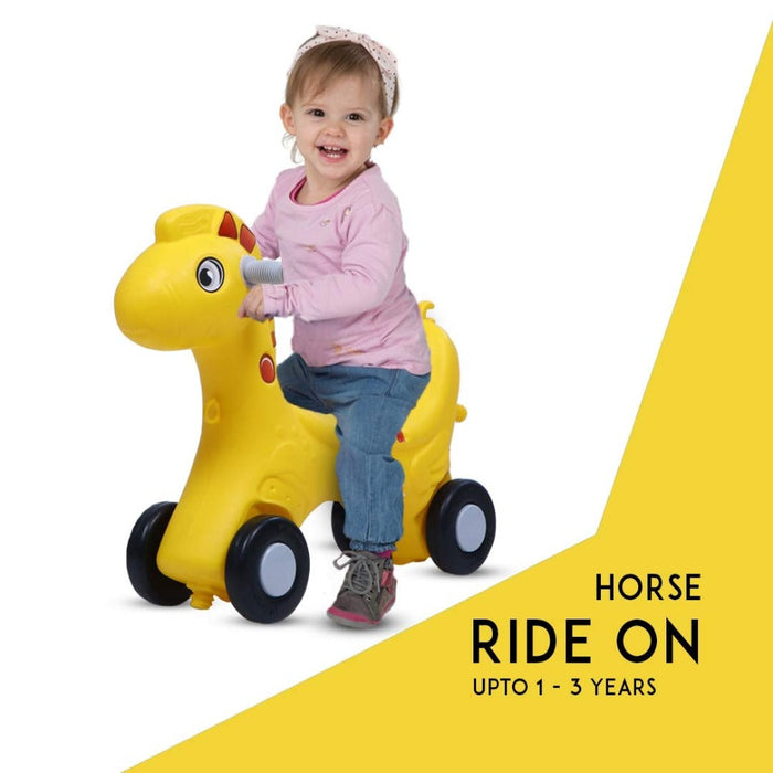 Baybee Baby Horse Rider Kids Ride-On Push Car-Ride Ons-Baybee-Toycra