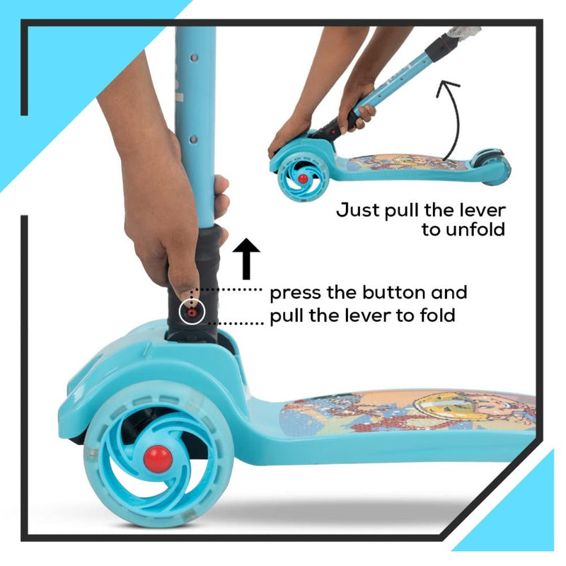 Baybee Flash Scooter 3 Wheel Kids Scooter -F4