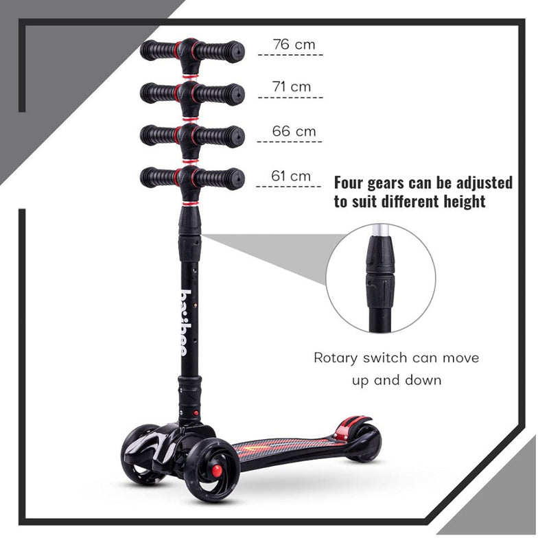 Baybee Flash Scooter 3 Wheel Kids Scooter -F4
