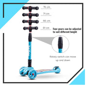 Baybee Flash Scooter 3 Wheel Kids Scooter -F4