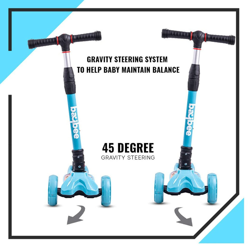 Baybee Flash Scooter 3 Wheel Kids Scooter -F4