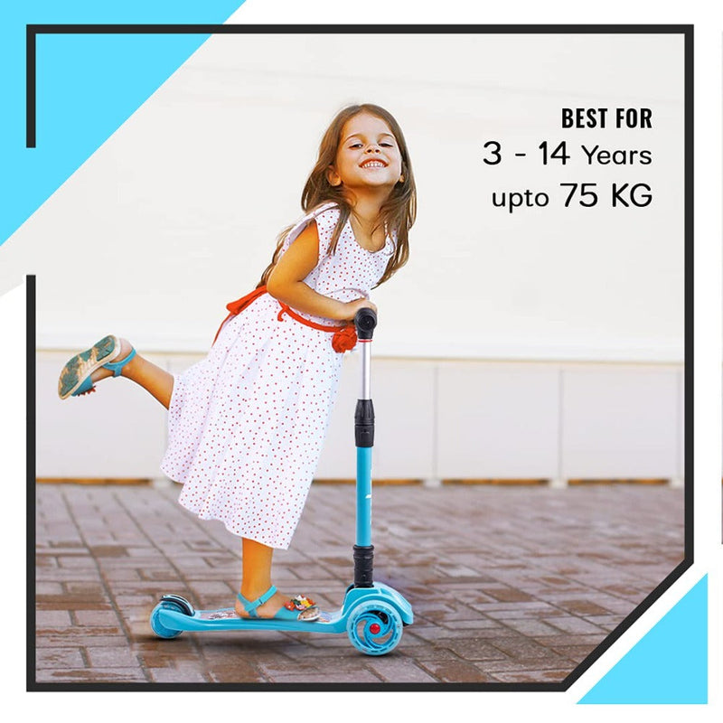 Baybee Flash Scooter 3 Wheel Kids Scooter -F4