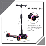 Baybee Flash Scooter 3 Wheel Kids Scooter -F4