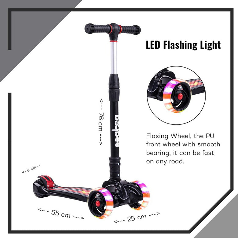 Baybee Flash Scooter 3 Wheel Kids Scooter -F4