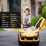 Baybee Huracan Rechargeable Battery-Operated Ride on Electric Car for Kids