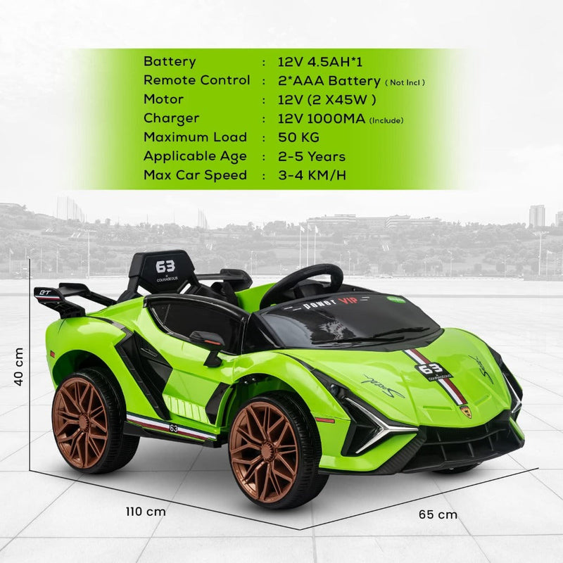 Baybee Lamborado Kids Battery Operated Ride On Car