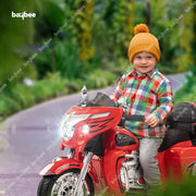 Baybee MB-112 Thunder Kids Battery Operated Bike for Kids - Red