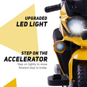 Baybee MB-115 Gladia Rechargeable Battery Operated Kids Bike (Yellow)