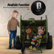 Baybee MJ-014 Caterpillar Razor Battery Operated Truck jeep Car for Kids - Green