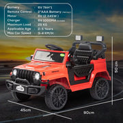 Baybee MJ-112 Thrax Rechargeable Battery Operated Electric Kids Car Jeep