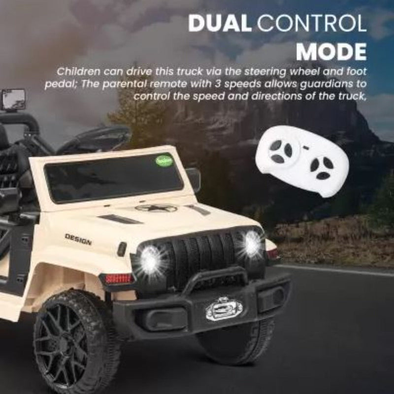 Baybee MJ-112 Thrax Rechargeable Battery Operated Electric Kids Car Jeep