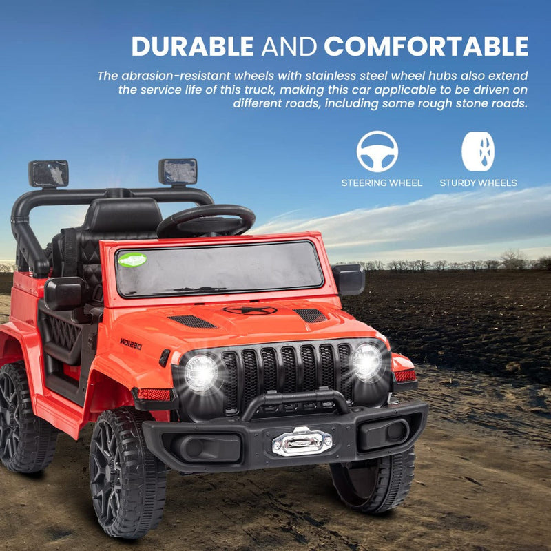 Baybee MJ-112 Thrax Rechargeable Battery Operated Electric Kids Car Jeep