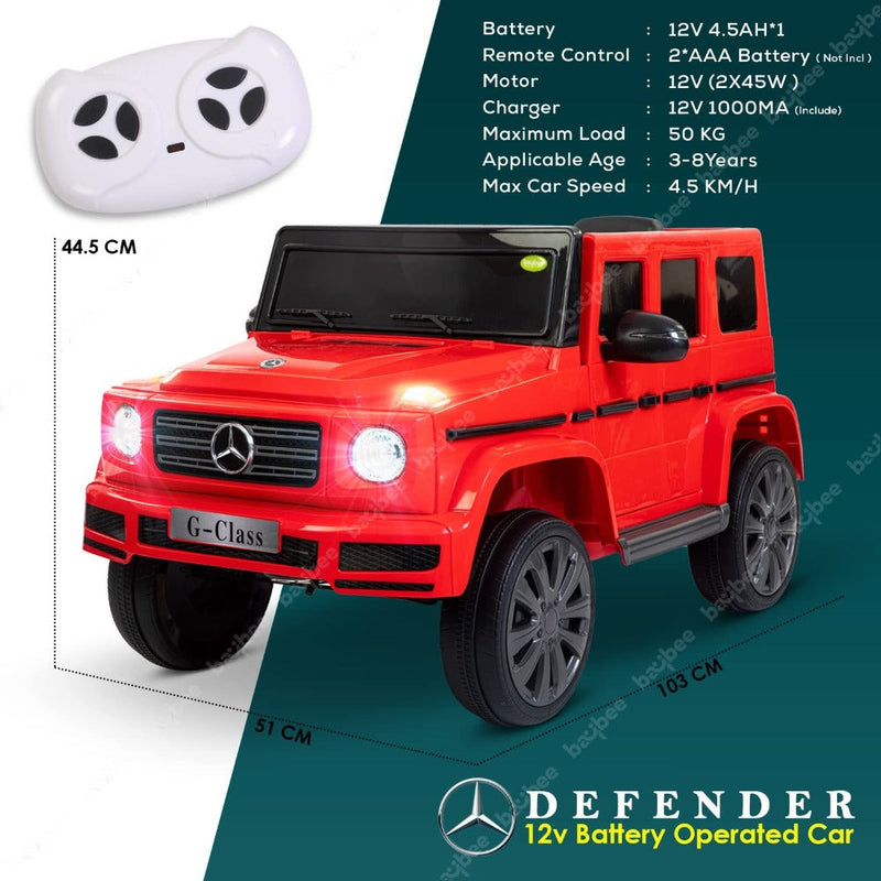 Baybee MJ-121 Defender Rechargeable Battery Operated Jeep for Kids