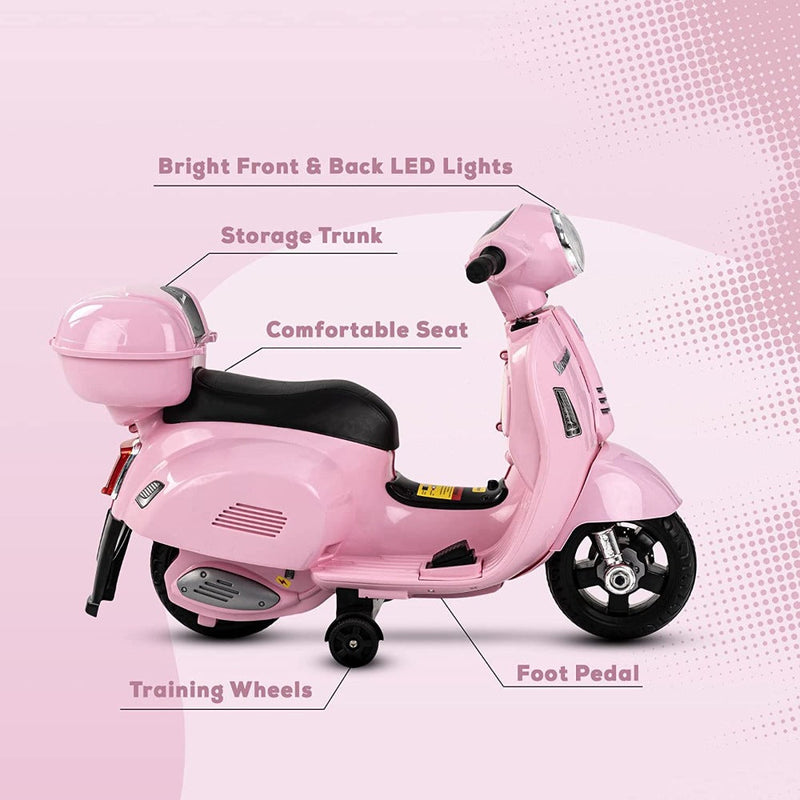 Baybee Mini Vespa Rechargeable Battery-Operated Ride on Kids Bike