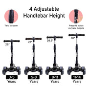 Baybee Penta Scooter 3 Wheel Kids Scooter -F6
