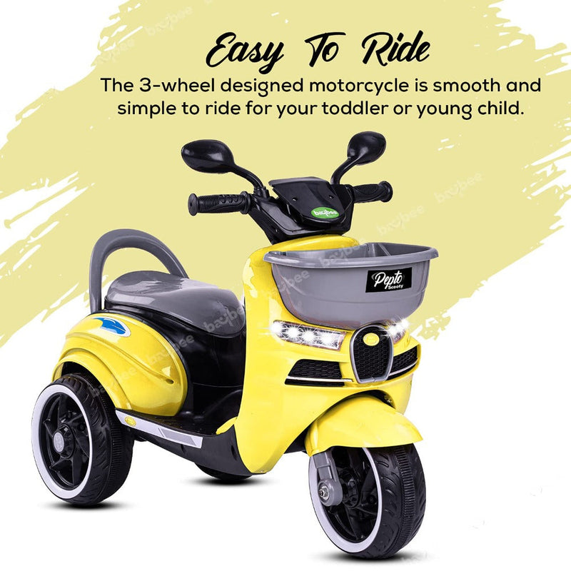 Baybee Pepto Rechargeable Battery Operated Ride-on Bike