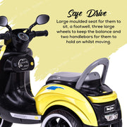Baybee Pepto Rechargeable Battery Operated Ride-on Bike