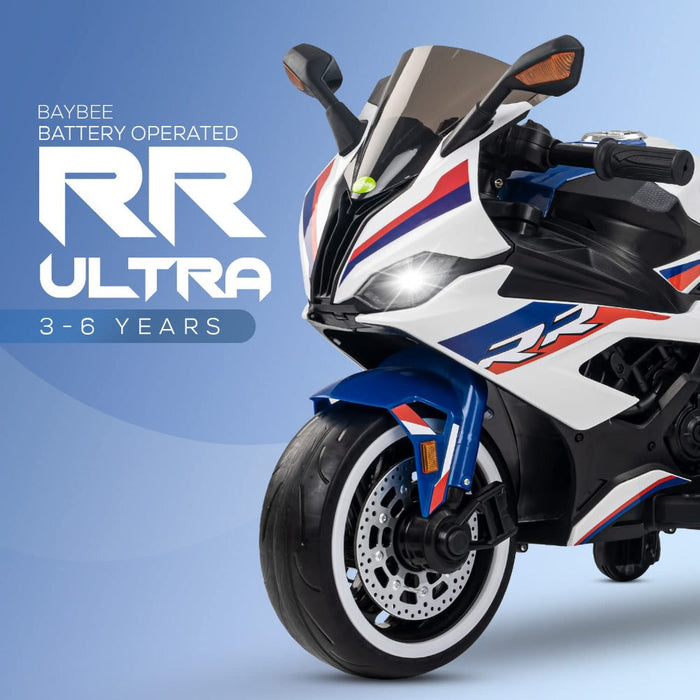 Baybee RR Ultra Battery Operated Electric Ride on Kids Bike — Toycra