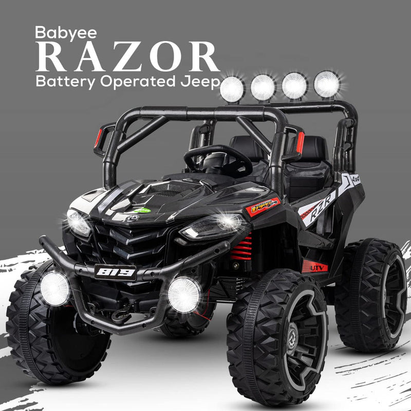 Baybee Razor Rechargeable Battery-Operated Ride on Electric Car Jeep for Kids