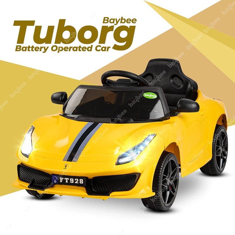 Baybee Tuborg Rechargeable Battery-Operated Ride on Electric Car for Kids