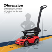 Baybee WJ-04 Push Ride on Car for Kids-Ride Ons-Baybee-Toycra
