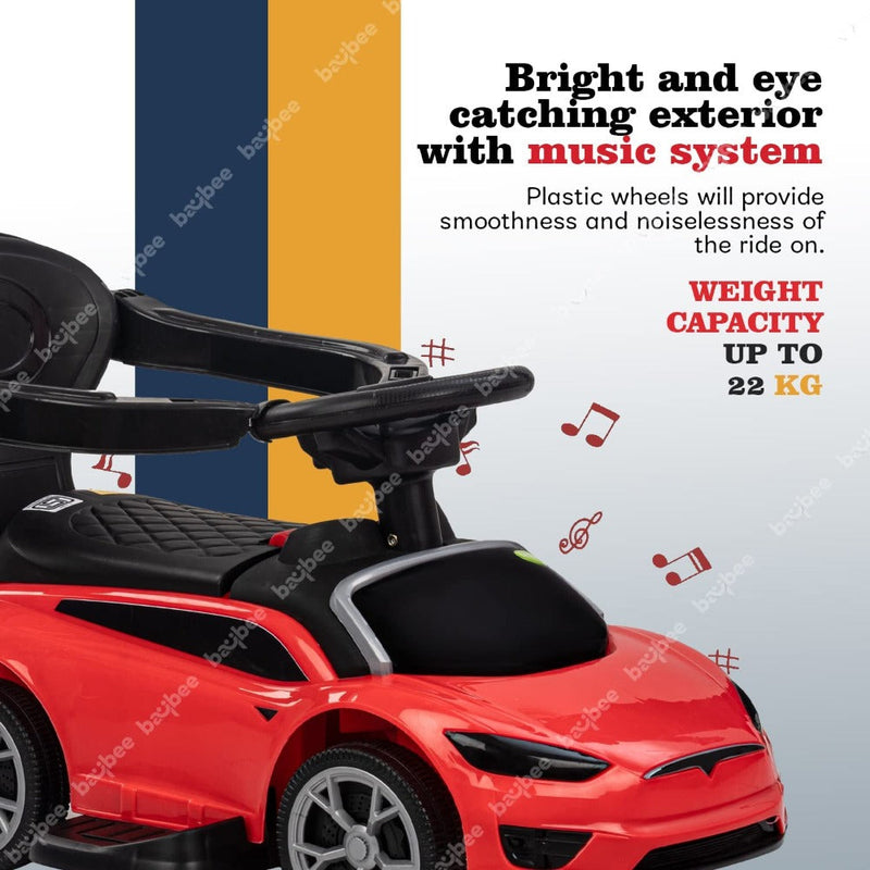 Baybee WJ-04 Push Ride on Car for Kids-Ride Ons-Baybee-Toycra