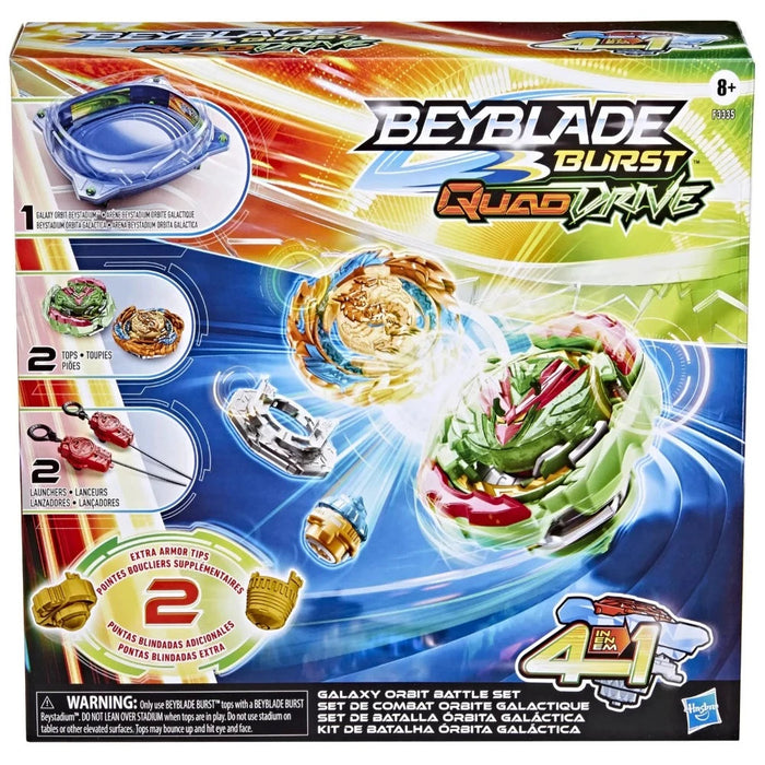 Beyblade Burst: QuadDrive - Galaxy Orbit Battle Set-Action & Toy Figures-Beyblade-Toycra