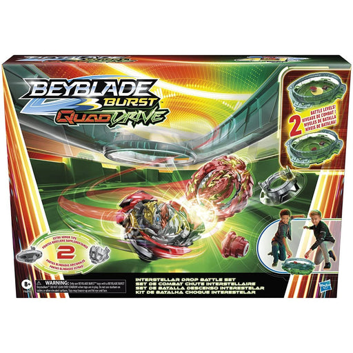 Beyblade Burst QuadDrive Interstellar Drop Battle Set-Action & Toy Figures-Beyblade-Toycra