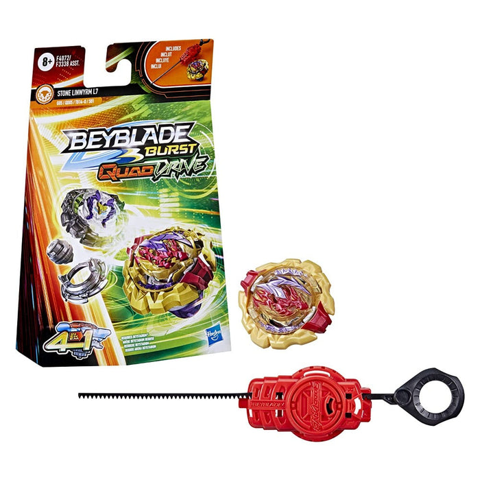 Beyblade Burst QuadDrive Spinning Top Starter Pack-Action & Toy Figures-Beyblade-Toycra