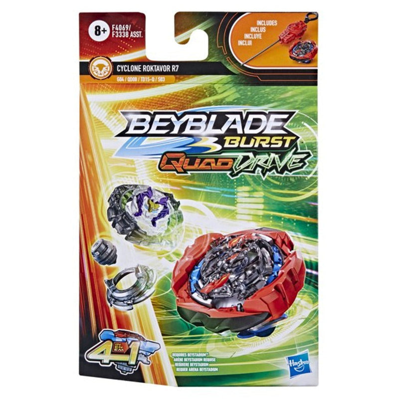 Beyblade Burst QuadDrive Spinning Top Starter Pack-Action & Toy Figures-Beyblade-Toycra